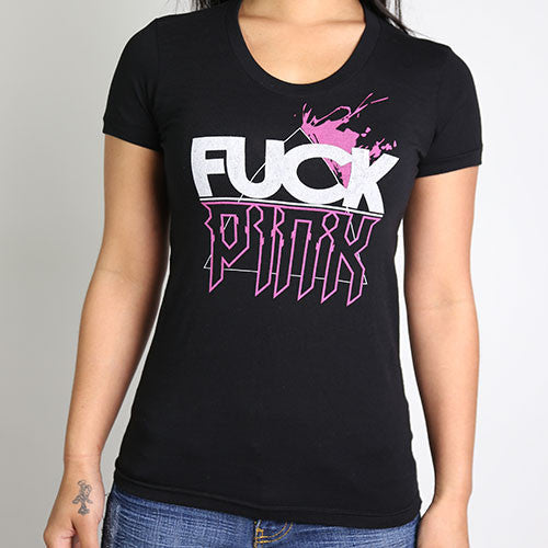 Fuck Pink Women's Logo Tee