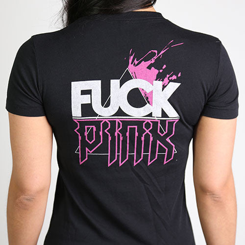 Fuck Pink Women's Triangle Tee