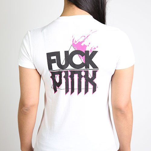 Fuck Pink Women's Triangle Tee